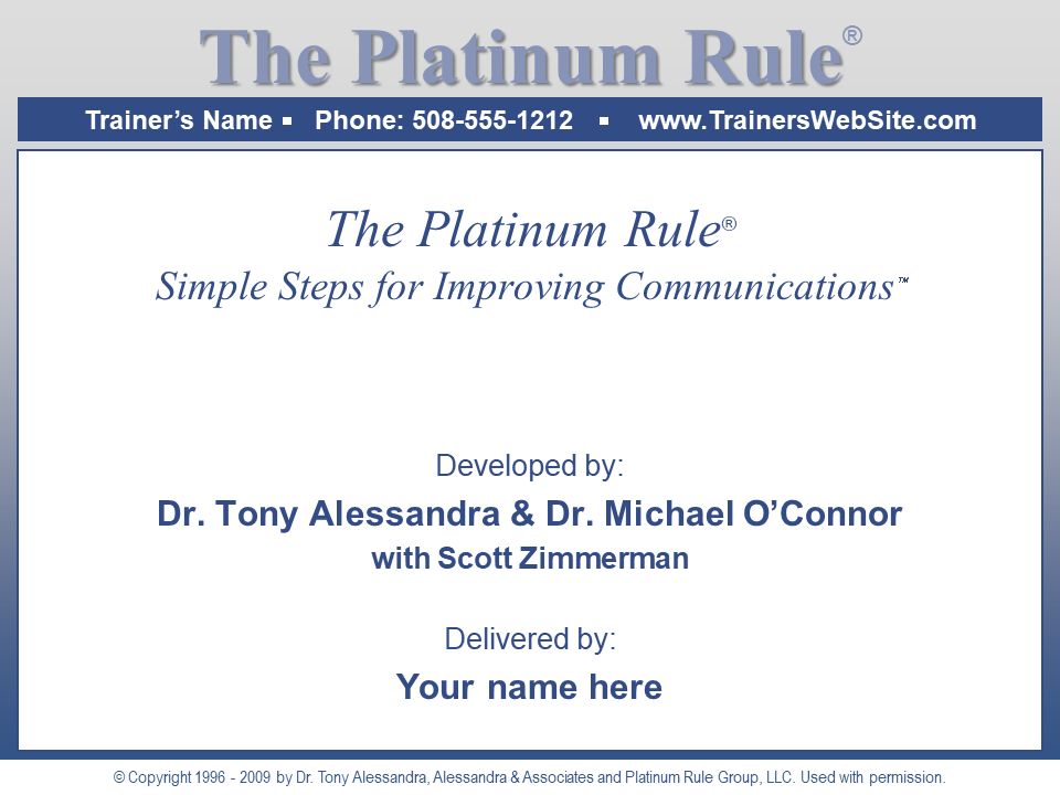 TPR Full Day Presentation